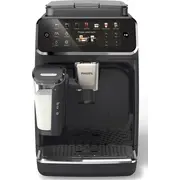 Philips Coffee Machine Ep4441/50 Sūkņa spiediens 15 Bar iebūvētais piena foldher pilnībā automātisks 1500 melnā krāsā Pump pressure bar Built-In milk frother Fully Automatic Black