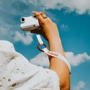 Polaroid Go rokas siksna balta Wrist Strap White