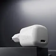 Puro minipro Usb -C 20 Baltā Ladetajs Minipro Usb-C balta