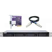 Qnap disku masīvs Tl-R400S Macierz dyskowa Rack 1U