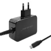 Qoltec Charger Gan Power Pro lādētājs 1Xusb-C 45W 5-20V 2.25-3A melns Czarna