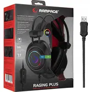 Rampage Rm-K19 austiņas. melnas Czarne