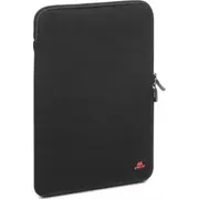 Rivacase prettriecienu korpuss priekš Macbook Air 15 collu vertikāls ar rāvējslēdzēju. melns Etui Anti-Shock Case for Vertical Zip Black