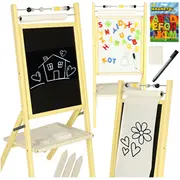 Rodžersa divpusējs magnētiskais koka dēlis izglītības piederumi Roger Double-Sided magnetic wooden board educational accessories