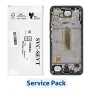 Samsung akumulatora servisa pakotnes Lcd displejs A34 5G A346B sudraba Gh82-31201B Bateria Servicepack Silver