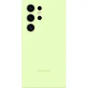Samsung silikona futrālis Galaxy S24 Ultra gaiši zaļš Etui Silicone Case jasnozielone