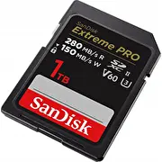 Sandisk Extreme Pro Sdxc 1 Tb Uhs-Ii/U3 V60 karte 002154950000 Karta