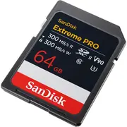 Sandisk Extreme Pro Sdxc 64 Gb 10. klase Uhs-Ii/U3 V90 karte Sdsdxdm-064G-Gn4In Karta Class