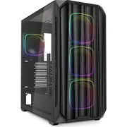 Sharkoon Ak5M Rgb apvalks melns Obudowa czarna