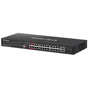 Slēdzis Mercusys slēdzis Ms128Gp 24Xgbe.24Xpoe.2Xgbe.2Xsfp.295W Switch switch