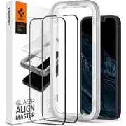 Spigen Glass x2 Alm Glas.tr Fc priekš Apple iPhone 13 Pro Max Black Do