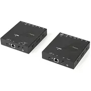 Startech .Com Hdmi slēdža uber Ip paplašinātāja komplekts Video. izmantojot paplašinātājs ar video sienas atbalstu paplašinātājs/pagarinātājs 4K video. audio. infrarotācijas un seriāla paplašinājums 1 Gbe līdz 100 m P/N St12Mhdlan4R. Vidwallmnt Extender Kit Video over wideo Video-. Audio-. In