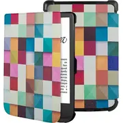 Strado vāciņš Grafiskais futrālis priekš Pocketbook Touch Lux 4/5 627/616/628 Kvadrātveida Pokrowiec Etui graficzne do Square uniwersalny