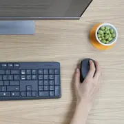 Tastatūra logitech pele Klawiatura mysz Logitech Mk235