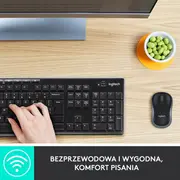 Tastatūra pele Logitech Mk270 920-004508 Klawiatura mysz