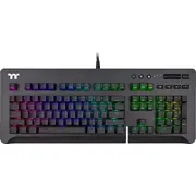 Thermaltake eSports Level zaļā tastatūra Gkb-Lvg-Rgbrus-01 Klawiatura Gt Rgb Green