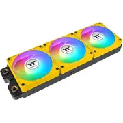 Thermaltake ventilators Ct120 Ex reversā Argb Sync dzeltens Cl-F223-Pl12Bb-A Wentylator Reverse 3-Pack