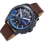 Tomijs Hilfigers skatīties vīriešu Tomiju Hilfigeru Walker 1710632 kaste Zegarek Tommy Hilfiger Box