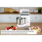 Unold 78720 Hannah Weiß Handmixer Mit Rührschüssel mit
