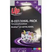 Urint Brother 225Xl Bk 13Ml Uprint 30MlCMY