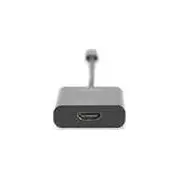 Usb-Adapteri Digitus Usb-C Hdmi. Melns Da-70852 Adapter Usb Hdmi Czarny