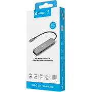 Usb-C 6-In-1 Mediadock