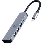 Usb-C stacija/replikators A-Cm-Combo5-03 Stacja/Replikator Gembird 5W1