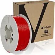 Verbatim 3D kvēldiegs. Abs. 1.75 mm. 1000 g. 55030. sarkans Filament. 1.75Mm. 1000G. red