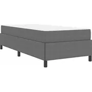 vidaXL gultas rāmis cits gaiši pelēks 90 x 190 cm velveta audums Ramka Inny Jasnoszary Tkanina sztruksowa