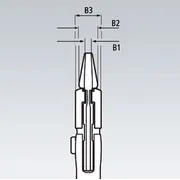 Wiha Knaibles regulējami 180Mm 8603180 Knipex Szczypce nastawne