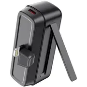 Xo Powerbank Mini Pr244 20W 5000Mah zibens melns Lightning czarny