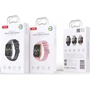 Xo viedpulkstenis J10 Amoled Black Smartwatch smartwatch czarny
