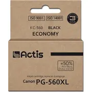 Actis Kc-560 tinte Canon Pg-560Xl aizstāšana augstākā 22 ml melns. Izdrukā vairāk 50. salīdzinot ar Oem. Tusz zamiennik Supreme czarny. Drukuje