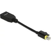 Adapteris Av Delock Displayport Mini melns 65978 Adapter czarny
