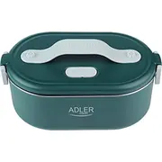 Adler Food konteiners apsildāms metāla Ad 4505 zaļš Pojemnik na podgrzewany metalowy pojemnik green