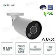 Ajax Hl kamera tuba Bulletcam 5 mm balts Kamera Mp/2.8 8Eu