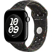 Apple 46Mm pusnakts melna Nike Sport Band M/L Midnight Black