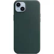 Apple iPhone 14 Plus ādas futrālis ar Magsafe Forest Green Leather Case with