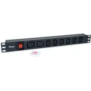 Aprīkot Steckdosenleiste 191He8Fach Iec C20 1.8M Alu. Sch Equip