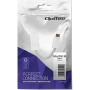 Av adapteris Qoltec Dvi Mini Hdmi balts 50519 Adapter