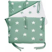 Babys Only Aizsargs gultiņa. 40X180Cm. Piparmētru/Balta Bso0914292 Ochraniacz na