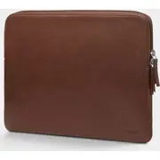 Bagāžnieka mugursoma ādas piedurkne kabatas futrālis. brūns Plecak Trunk Leather Sleeve cm 14 Etui kieszeniowe