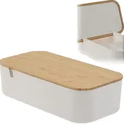 Bathroom Solutions kosmētikas spogulis Kosmetisks ar konteineru kosmētikai. rotaslietām. nieciņiem. vannas istabas organizators Lusterko kosmetyczne Kosmetyczne pojemnikiem na kosmetyki. drobiazgi. organizer