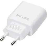 Beline lādētājs 30W Gan Usb-C tīkla kabelis. balts Sieciowa kabel Usb-C.