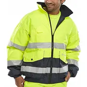 Bieswift Europa brīdinājuma jaka. bumbvedējs. izmērs. dzeltens Kurtka ostrzegawcza Beeswift Europa. typu bomber. rozm. 3Xl.