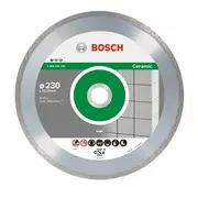 Bosch dimanta griešanas disks Standarts keramikai mm 2608602205 Tarcza diamentowa Standard for Ceramic 230X22X1.6Mm