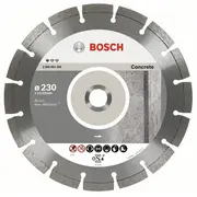 Bosch materiāla nogriešanas aplis dimanta Standard for Concrete 2608602198 Tarcza diamentowa 150X22X2.0Mm