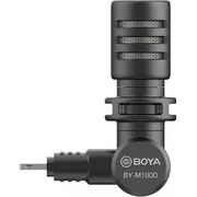 Boya By-M100D apgaismojuma mikrofons Mikrofon Lighting