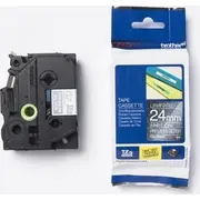 Brother Tapes Tzepr955 24Mm sudraba/balta Silver/White