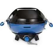 Campingaz Party Grill 400 Caravan Connect gāzes plīts. grils Melns/Zils. 30Mbar. ar treilera pieslēgumu. modelis 2023 Gas cooker. grill black/blue. with caravan connection. model